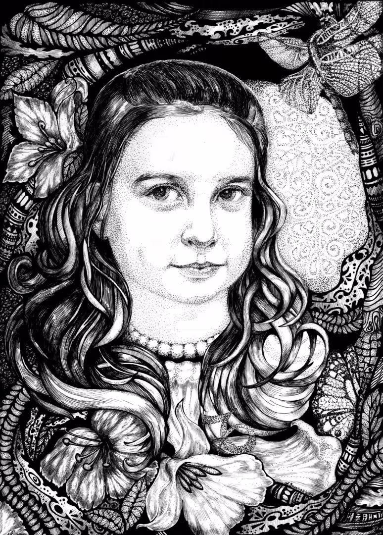 Волкова А. Возвращение в детство (тушь-перо).jpg