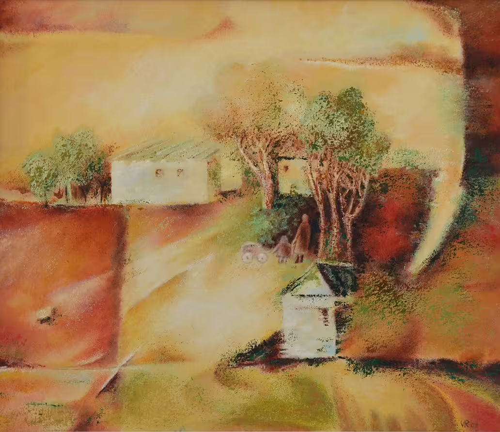 6. В. Ростов. Окраина. 2008. Х.. м.  60х70.JPG