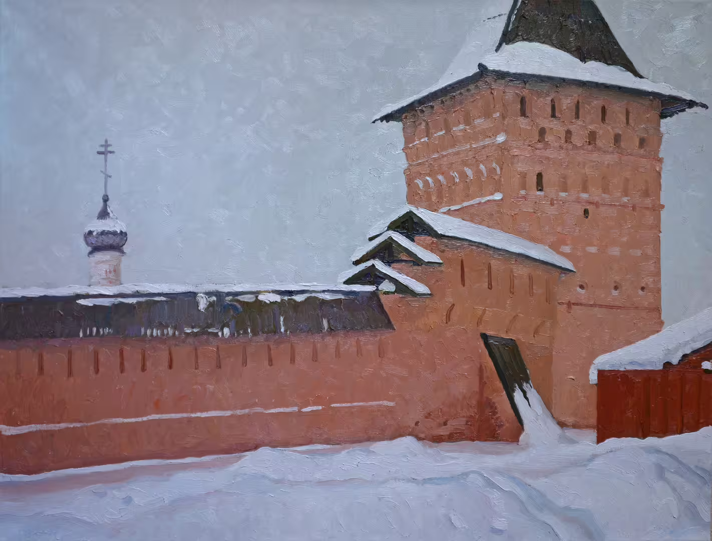 Нестерова А.М. Стены Спасо-Евфимиевского монастыря. х.м. 60Х80 см 2018 г..jpg