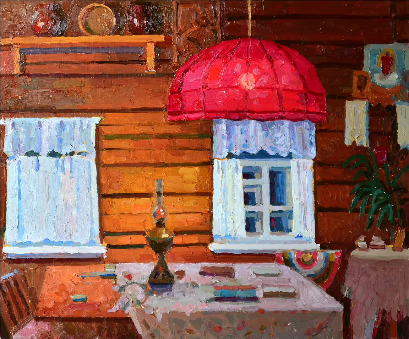 Нестерова А.М. Интерьер Шуховской Башни. х.м. 50Х60 см 2016 г.JPG