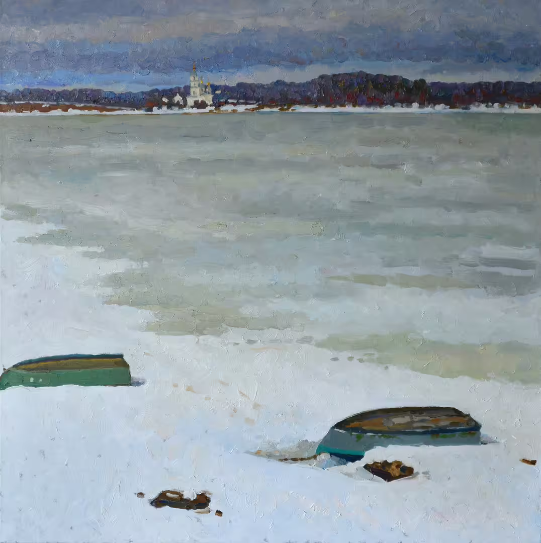Нестерова А.М. На Волге. х.м. 75Х75 см 2016 г.JPG