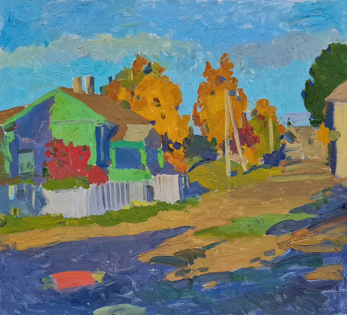 Нестерова А.М. На закате. Соловки. х.м. 52х57 см 2013 г.jpeg