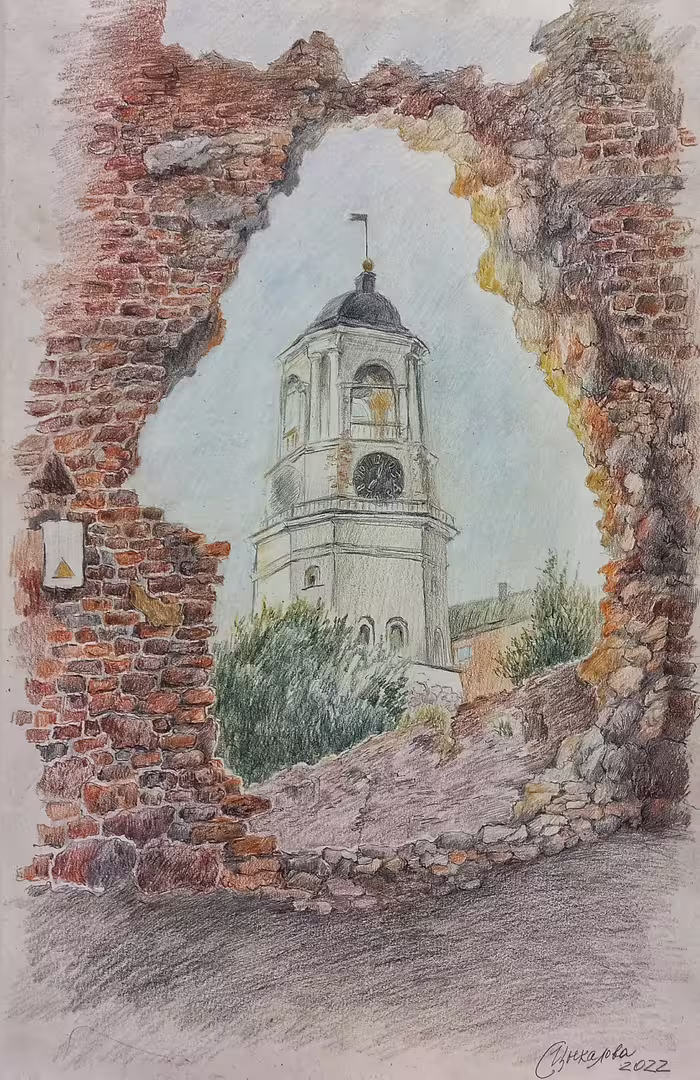 Цыкалова_Светлана.__Сквозь_века._50х32_цветные_карандаши._2022.jpg
