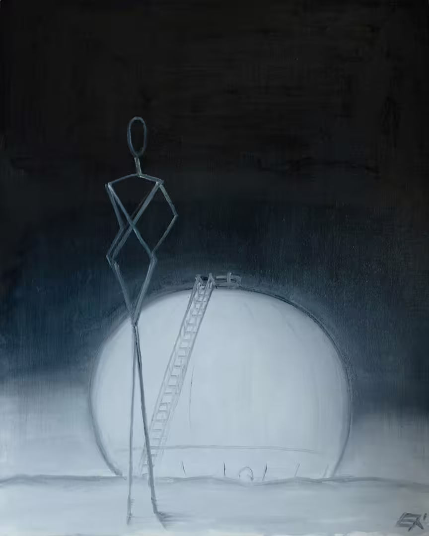Картина - Femme 13. Серия - Femina. Холст на картоне. Масло. 2019. Размер - 400x500 мм.jpg