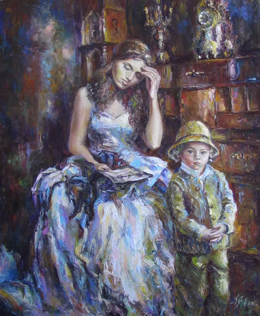 Наследие, холст  масло, 115 х 95 см., 2011 г.jpg