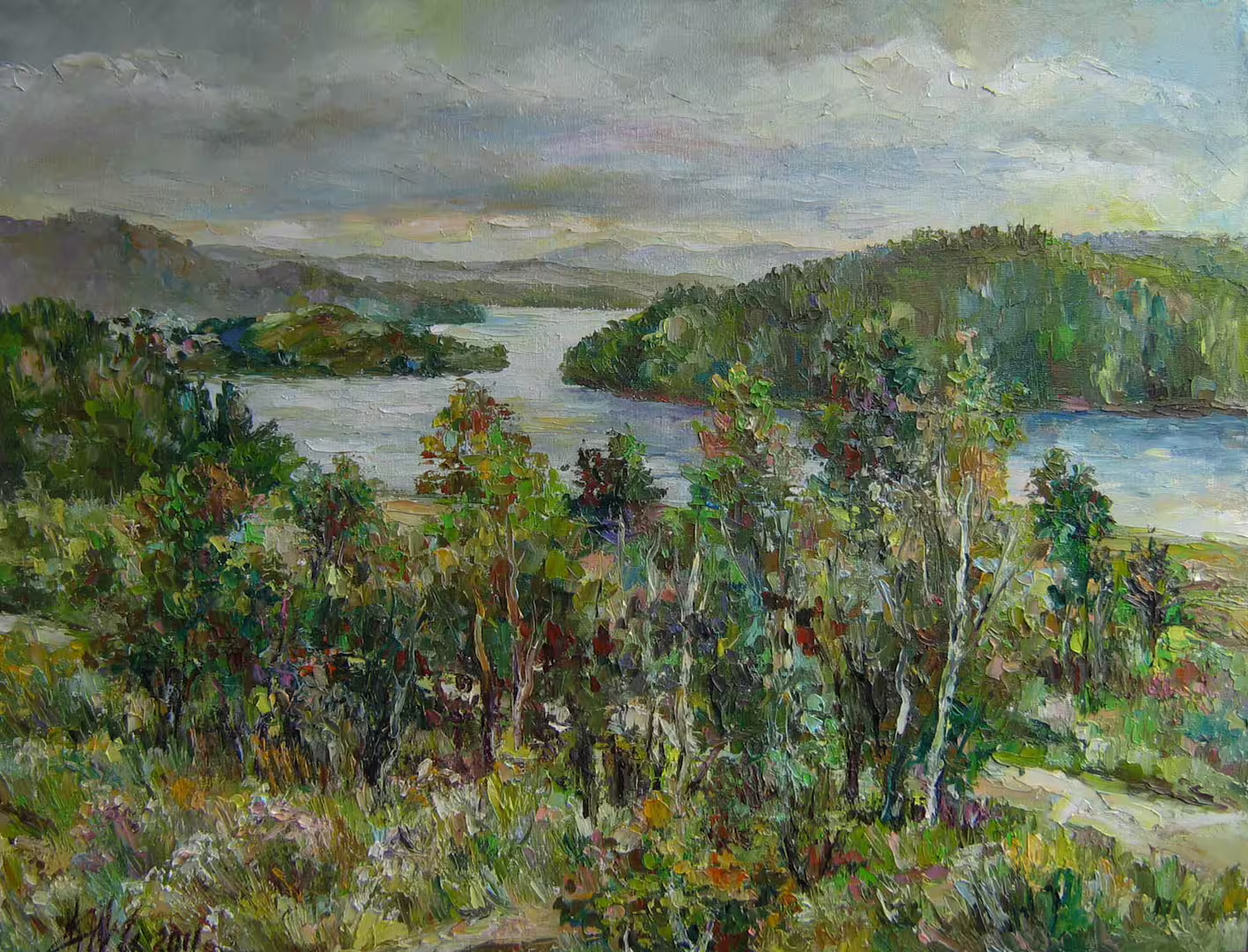 Нижнетуринский пруд, холстмасло, 50 х 65 см., 2011 г. .jpg