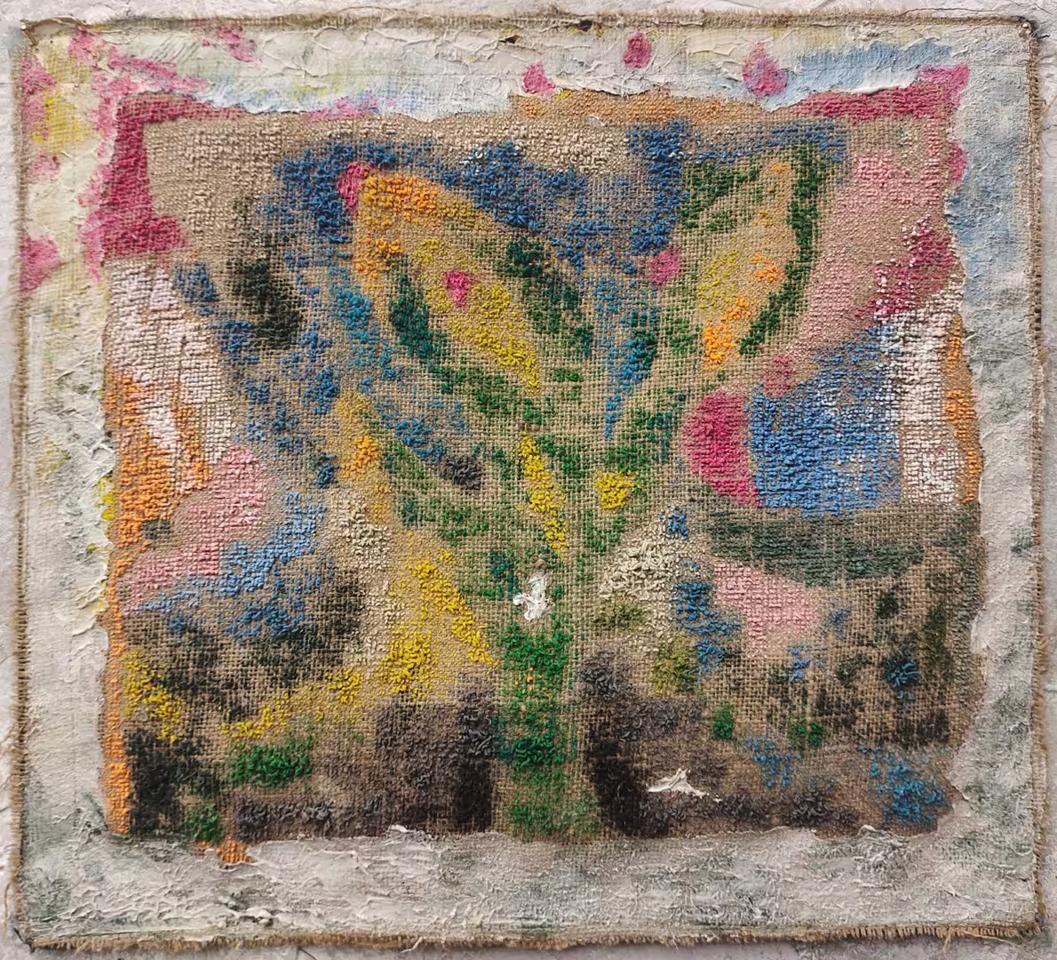Голубцов Андрей, Ваза, 2014, силиконовый гобелен, 45х50 см.jpg