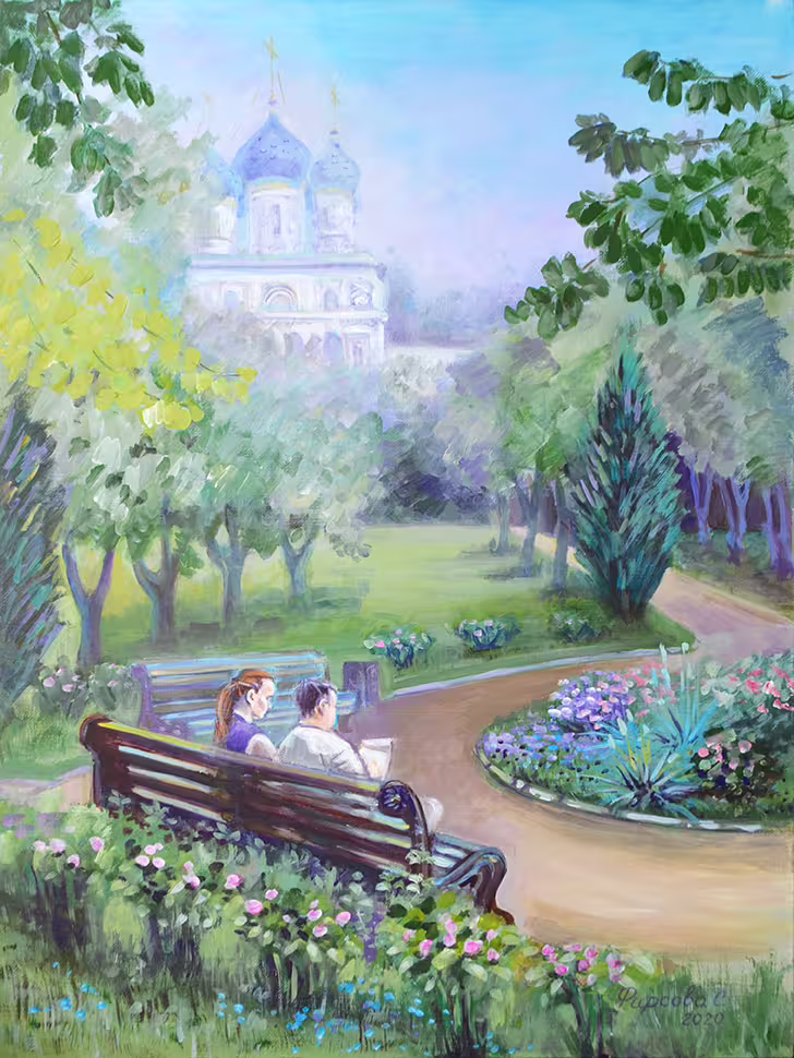 Светлана Фирсова, Июньская нега.jpg