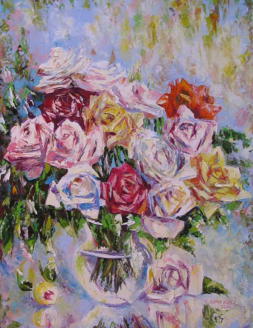 Желаю счастья, холст масло, 65 х 50 см., 2011 г..jpg