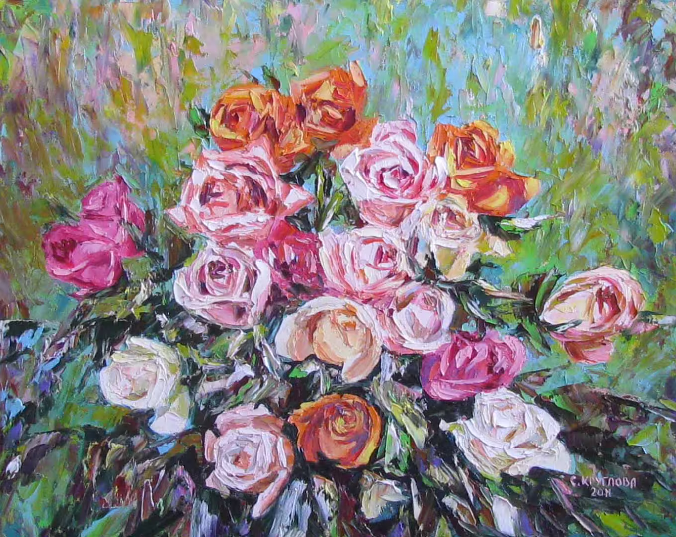 Розовый день,  холст  масло,  40 х 50 см.,  2011 г..jpg