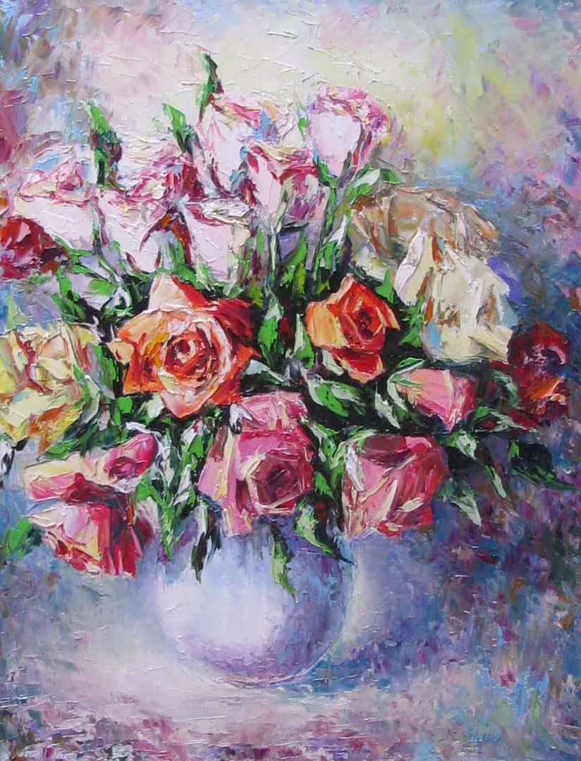 Вальс роз,  холст  масло,  65 х 50 см.,  2012 г..jpg