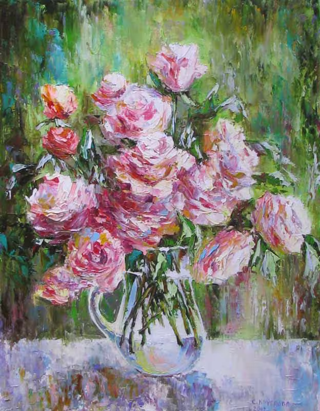 Тихие голоса,  холст  масло, 65 х 50 см.,  2012 г..jpg