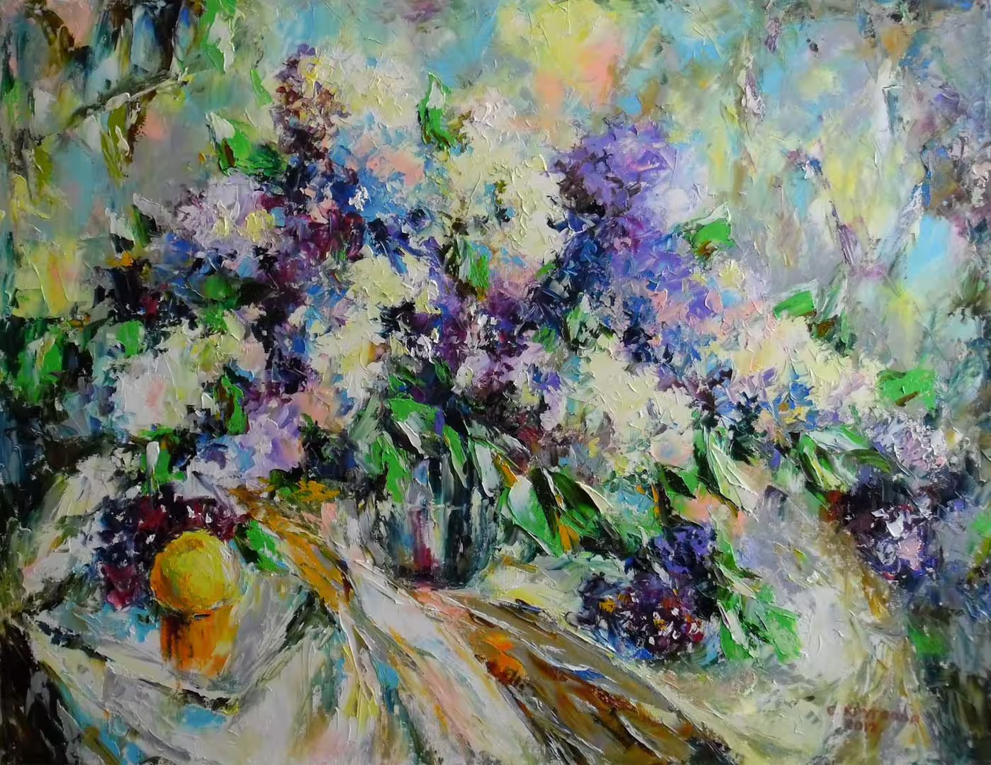 Майская сирень,  холст  масло,  65 х 85 см.,  2012 г..jpg