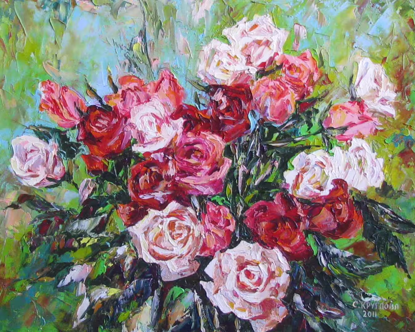 Магия аромата,  холст  масло,  40 х 50 см.,  2011 г..jpg