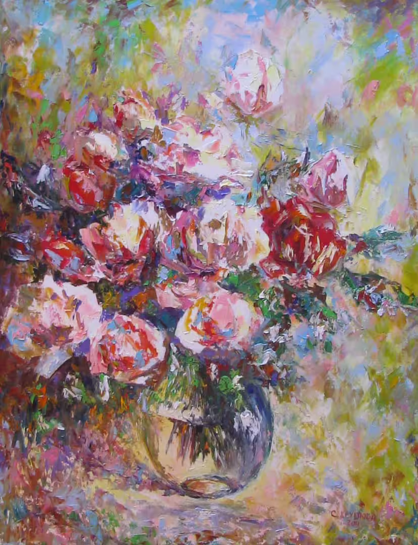 Первое свидание,  холст  масло.  65 х 50 см.,  2011 г..jpg