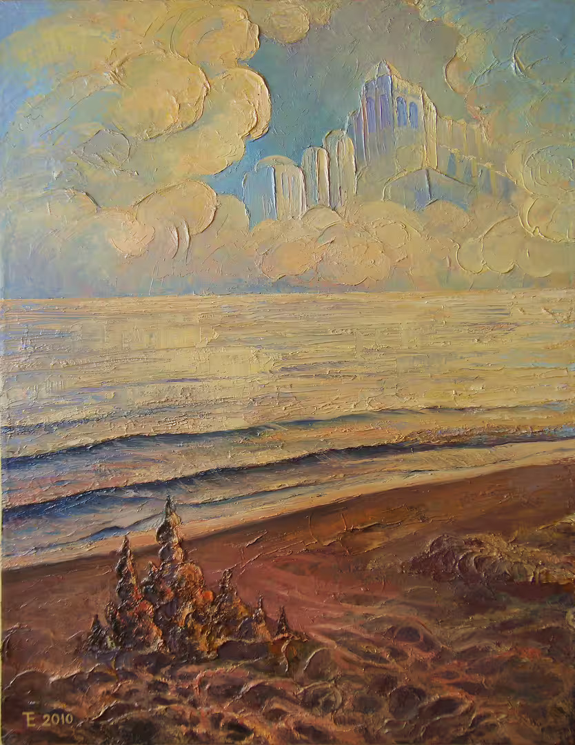 Мечты и надежды. х.м., текстурная паста, 80х62,2010.jpg
