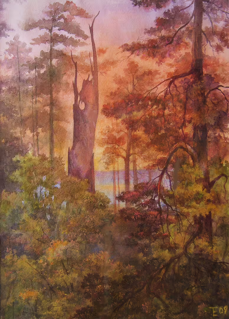 Молитва. бум., акв., пастель, 42х30,2009.jpg