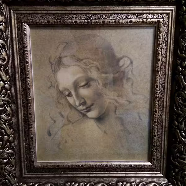 2 - Drawing - female head - Leonardo da Vinci - 2.jpg