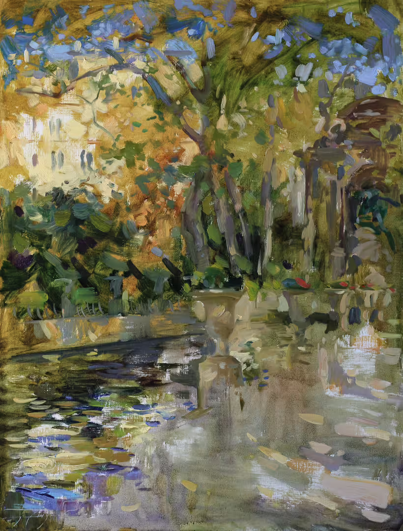 Jardin du Luxembourg г.Париж б.масло  2018г. 65Х50.jpg