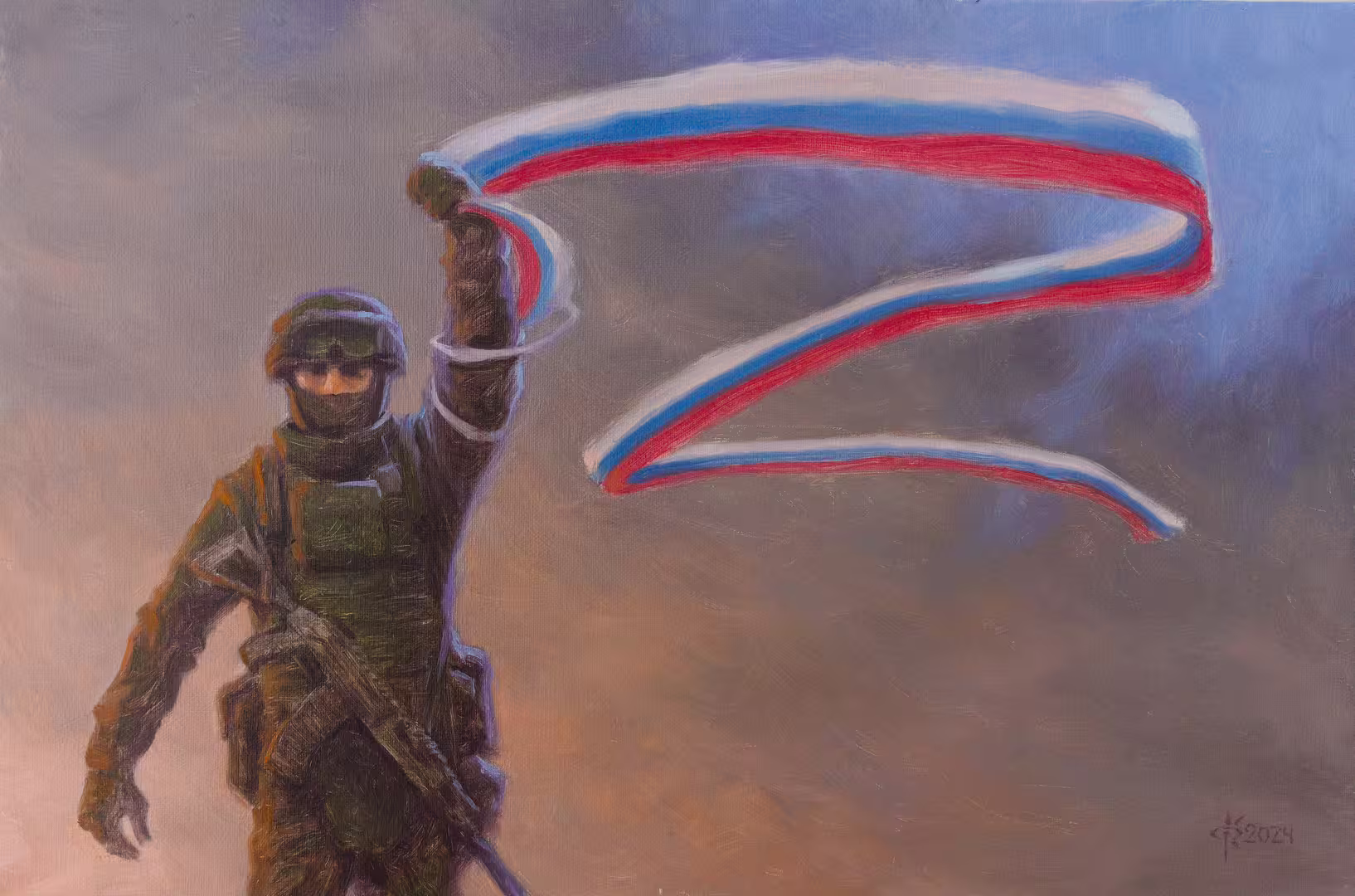К Победе! холст, масло, 40х60 см., 2024 г.jpg