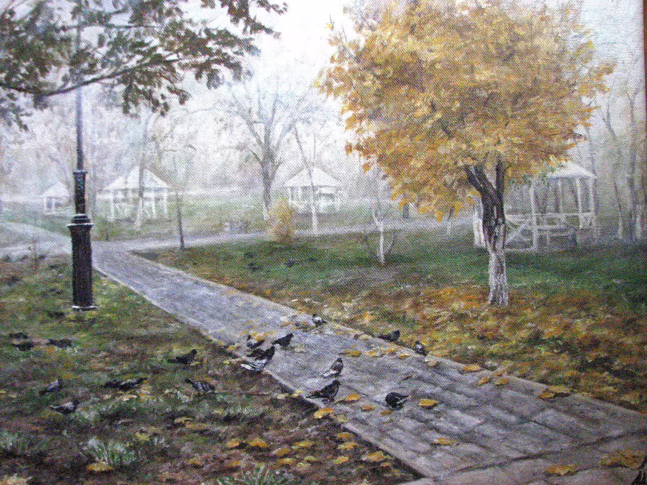 Foggy morning_40#50sm_oil painting.jpg