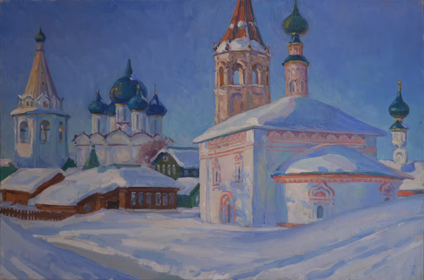 Суздаль закат.(этюд) х.м. 2019г..jpg