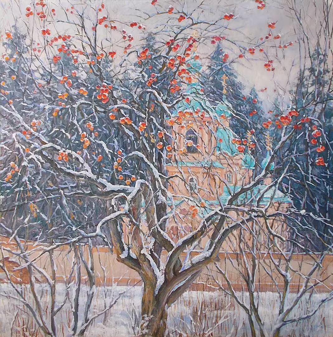 Жидков О. В. Яблоня. х.м. 71х72 см 2009 г.jpg