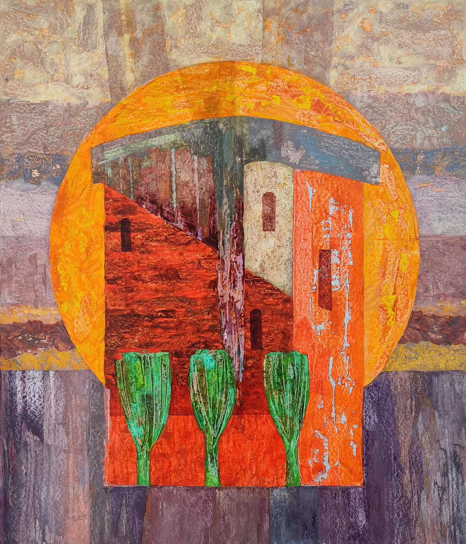 The House of the Rising Sun. Дом восходящего солнца (80Х70).jpg