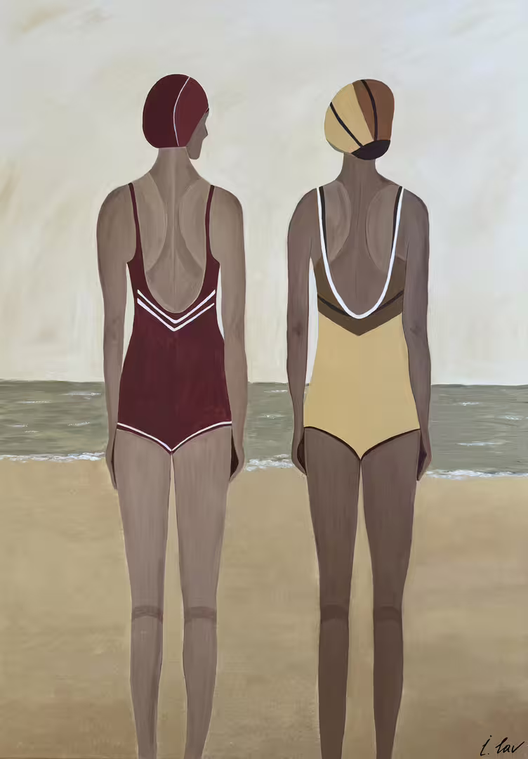 Ladies at the Beach. Do Not Disturb_cut.jpg