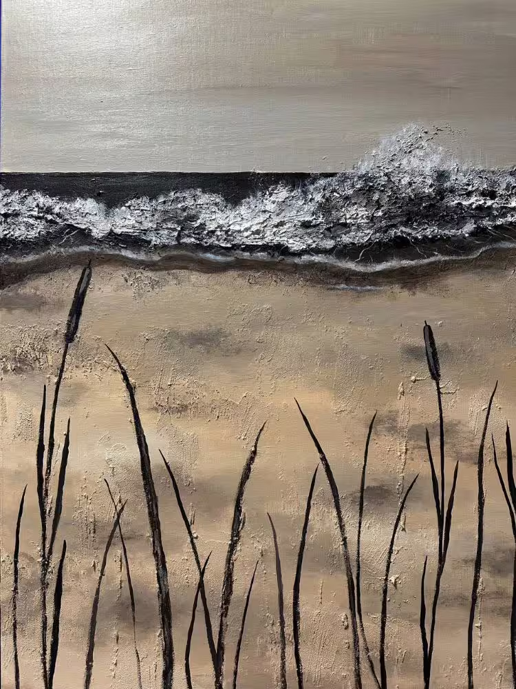 Утренний бриз. 120х100 холст на подрамнике, масло, текстурная паста, лак.JPG