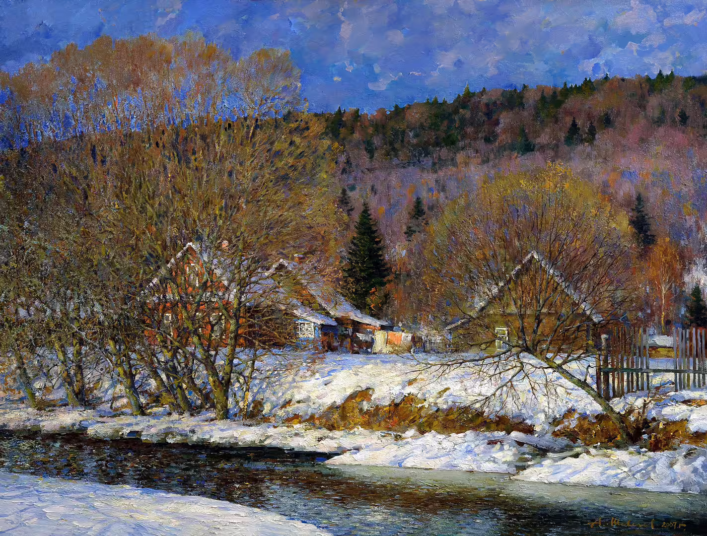 1.Весна. Холст,масло 75 х 100 см. 2007.jpg