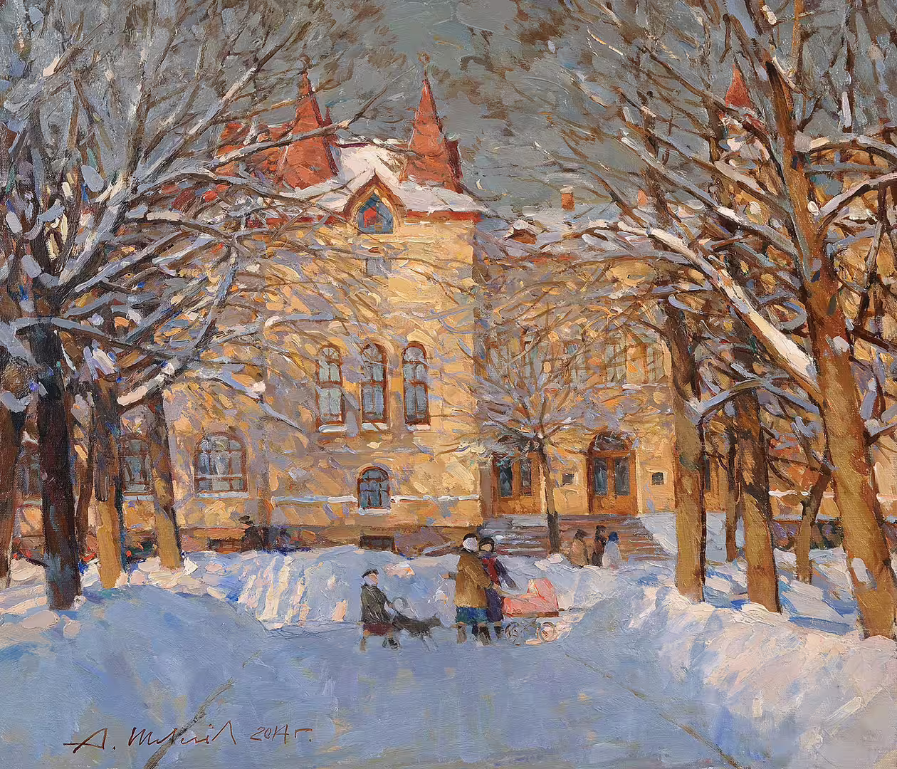 Рыбинский музей.Холст,масло 60 х 70 см.2014.jpg