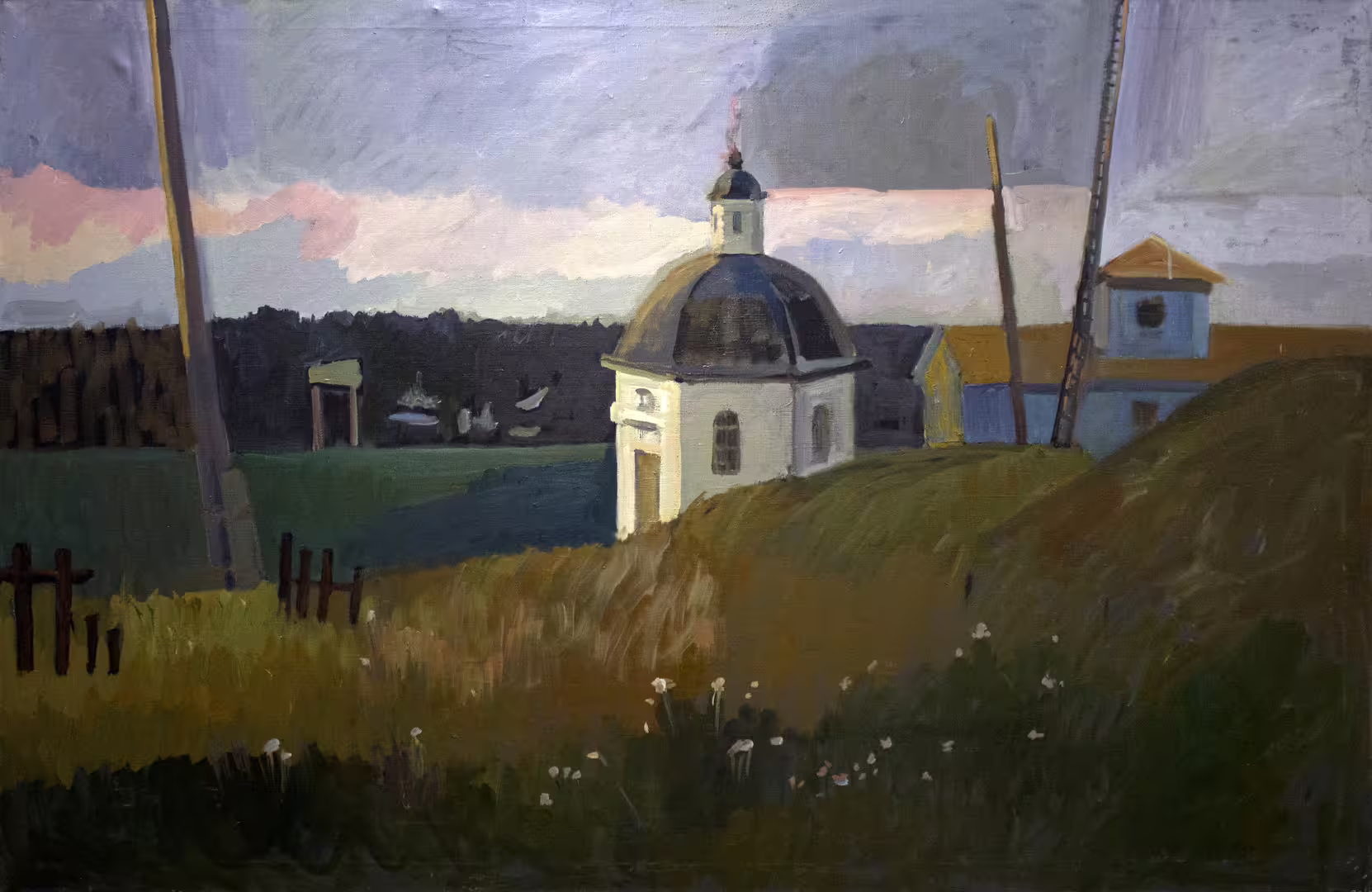 Ткаченко Ирина2014 , Старинная       часовня,100на150см.,х.м. (2).jpg