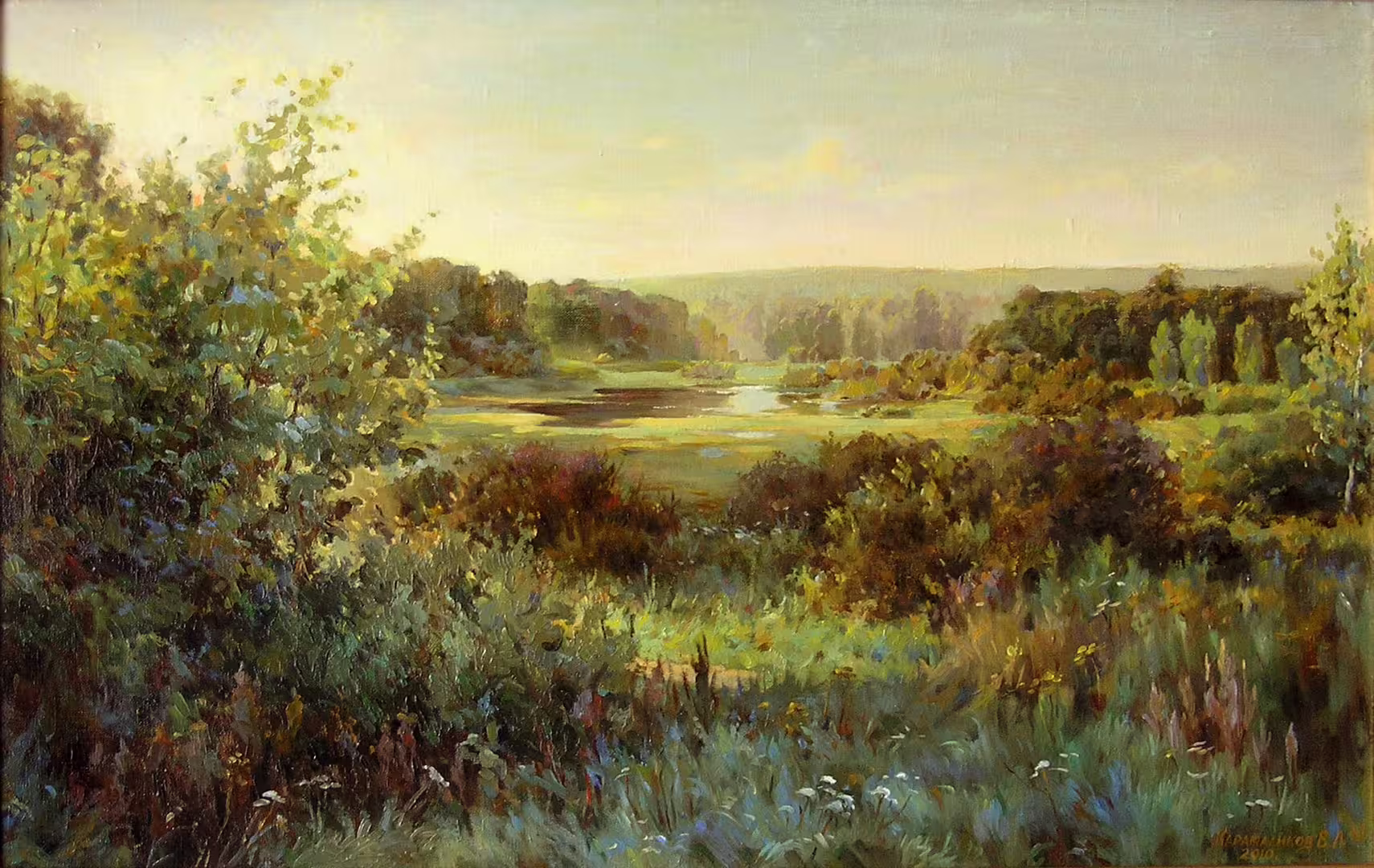 На утином болоте (60х90, 2010).jpg