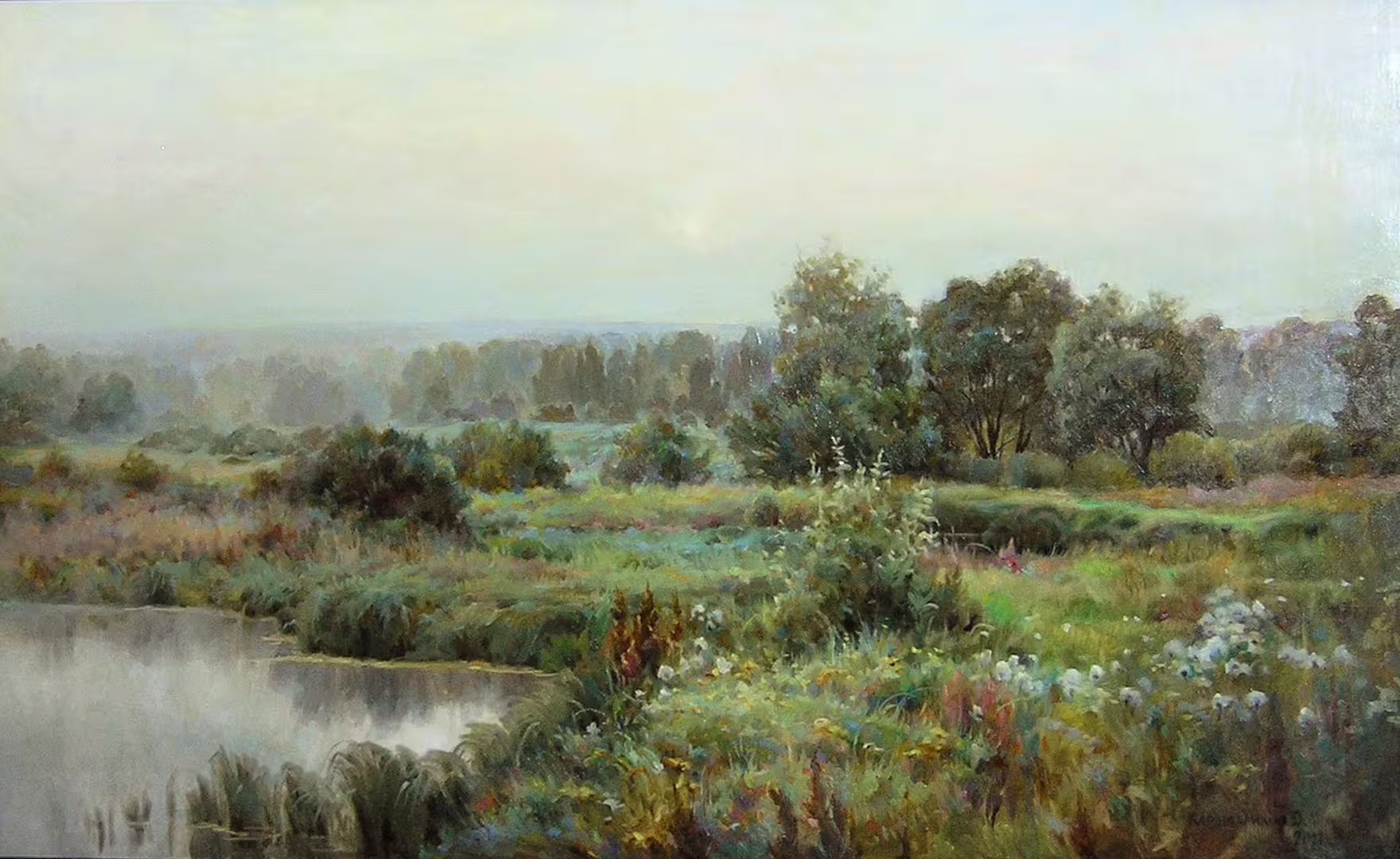 Утро на Черноярских болотах (70х115, 2011).jpg