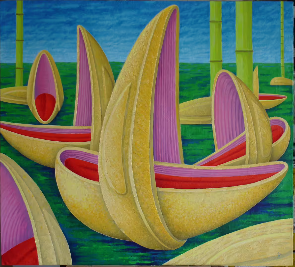 Insatiability of desires. 93 х 100  canvas, oil. 2006..jpg
