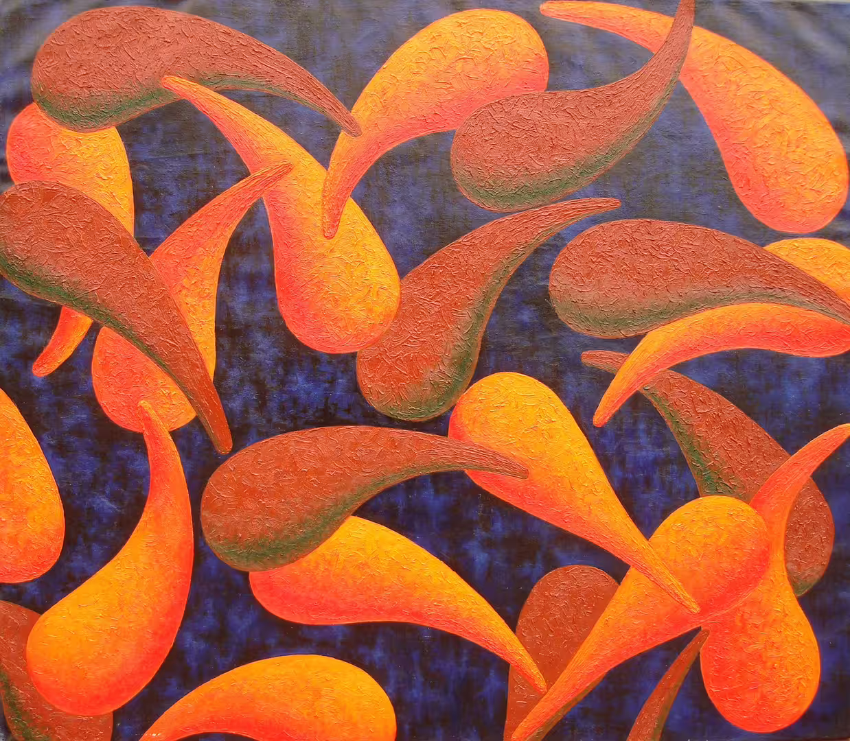 Беспорядочные стремления. 100 х 112. 2010.Chaotic aspirations..jpg