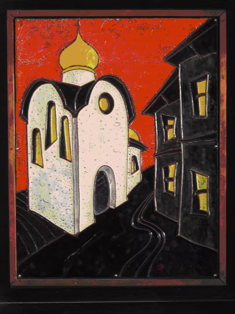 Midday26 х 20.enamel on copper. 1995..jpg
