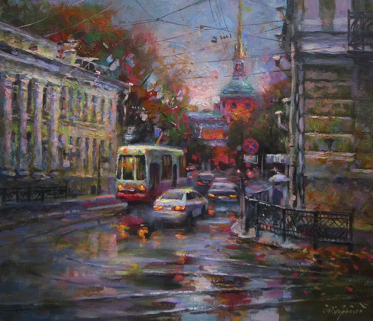 Улица Садовая,холст,масло,40х45см,2022г..jpg
