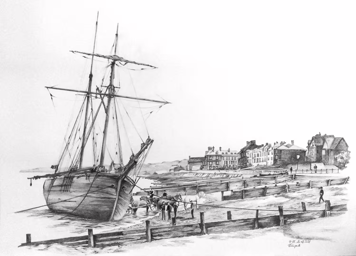 The merchant one has arrived. Coastal Towns # 5_1200х1600.jpg