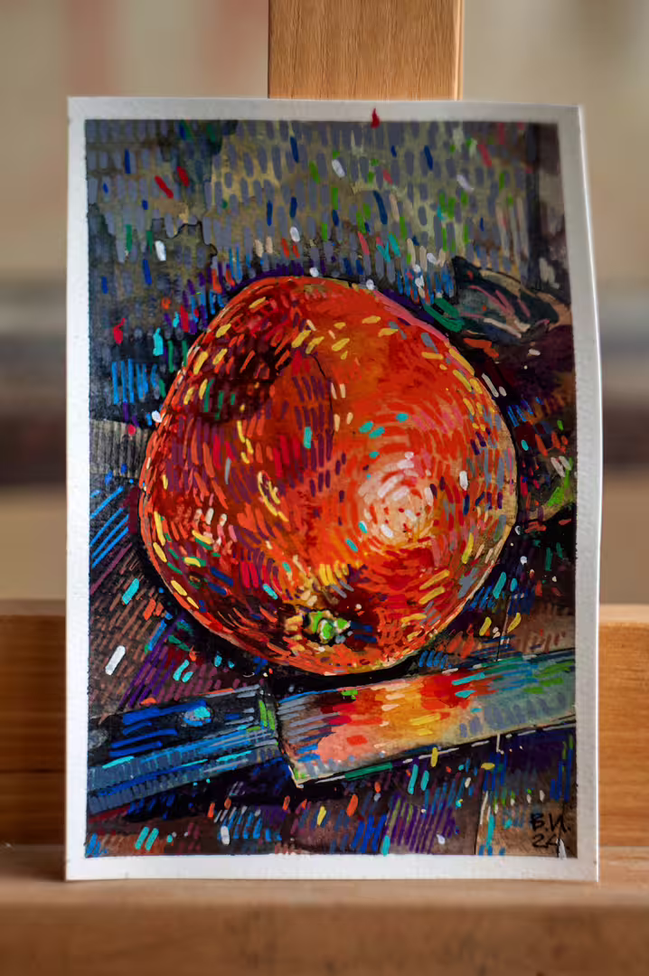 «Отражение», бум., смеш.тех, 13×19.JPG