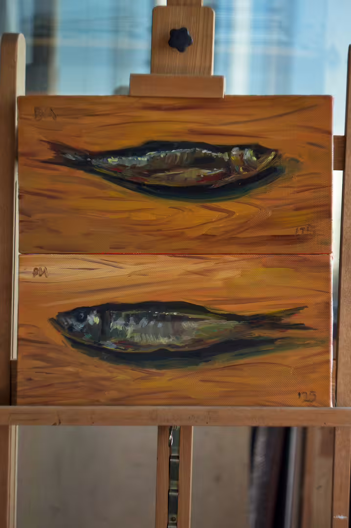 диптих «Рыбы», х.м., 40×20.JPG