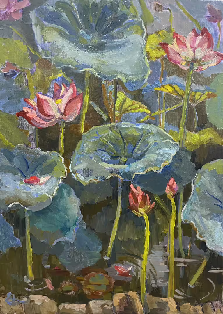Томиловская_Екатерина_Сергеевна_Лотос - цветеущая красота_70x50cm_хм_2024.jpg