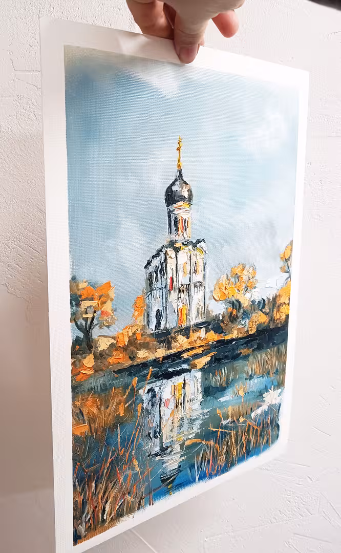 Дундукова Елена_Осень на Нерли_35х25см-слева.jpg