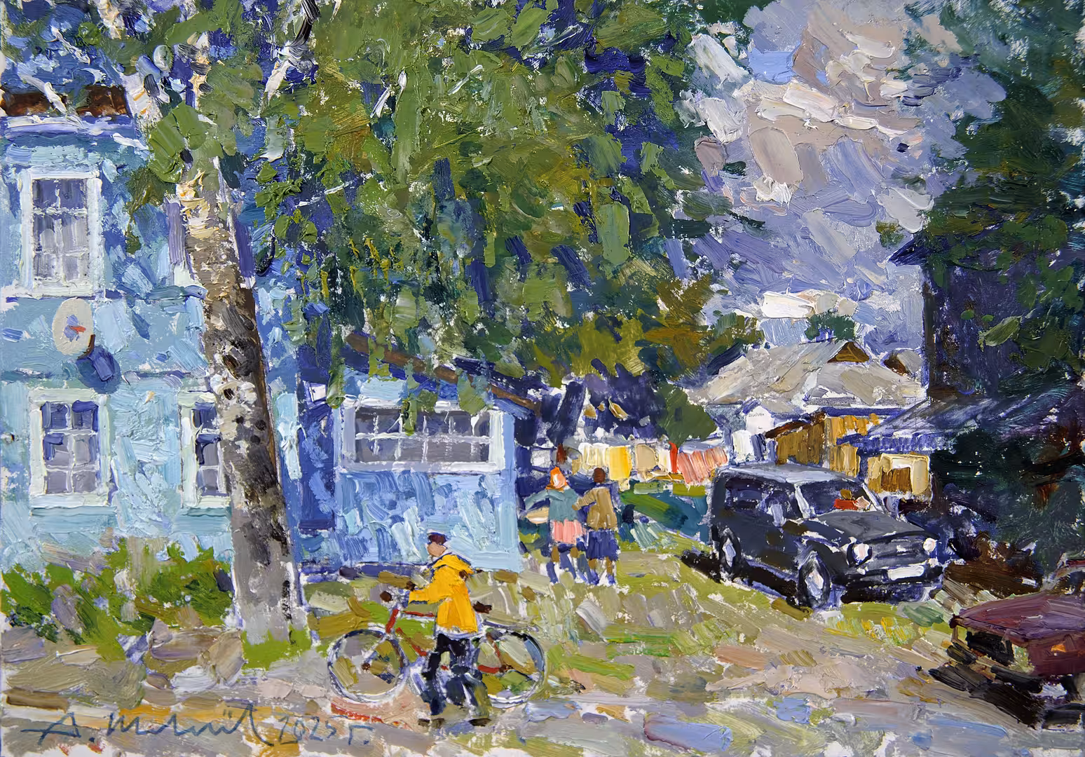 1.В Любытино. Картон, масло 17, 5 х 25 см. 2025.jpg