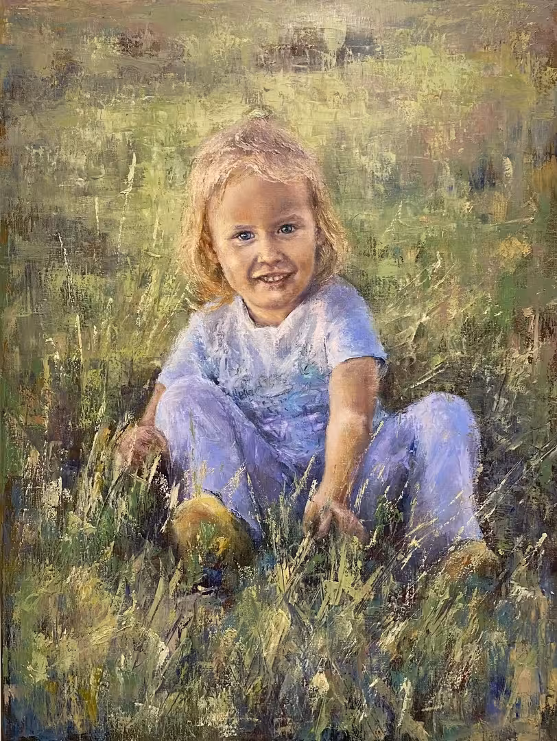 Хабибулин Ринат. Лето на даче. 80х60. 2025 г..jpg