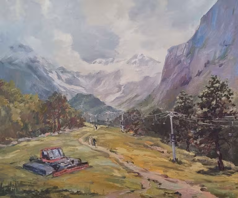 Цейское ущелье в Северной Осетии, Рябовалова.jpg