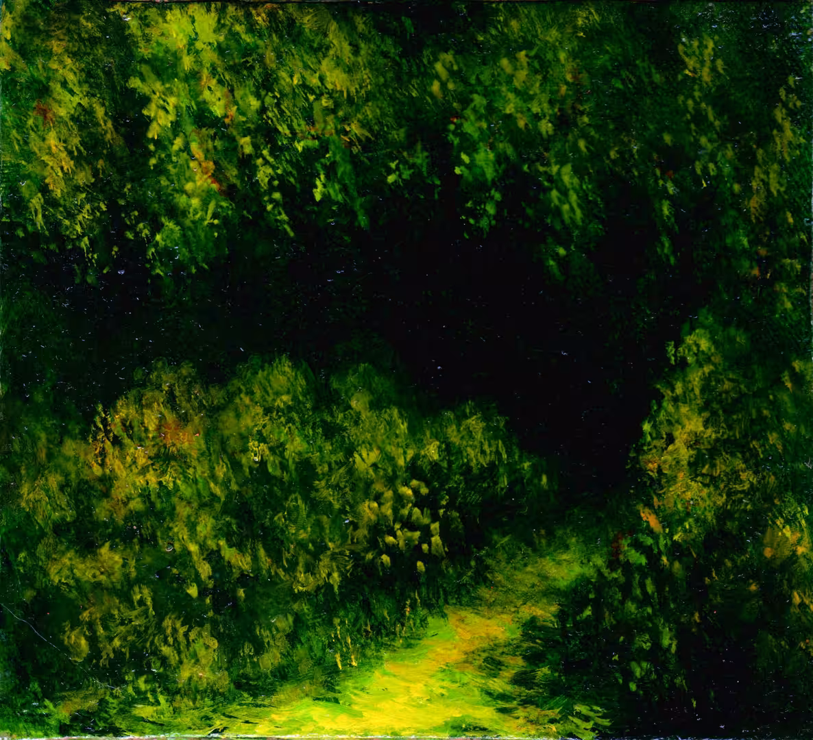 Дорога в Зелёный Лес (эскиз) / The Road to the Green Forest (sketch)