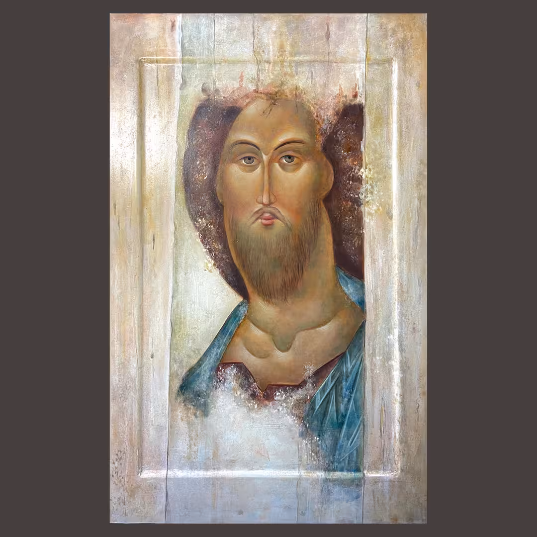 Икона Спас (список А. Рублева)